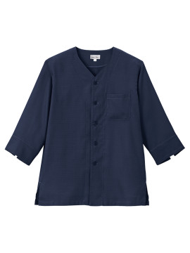 FB4578U ユニセックス高通気和シャツ 拡大図