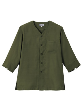 FB4578U ユニセックス高通気和シャツ 拡大図