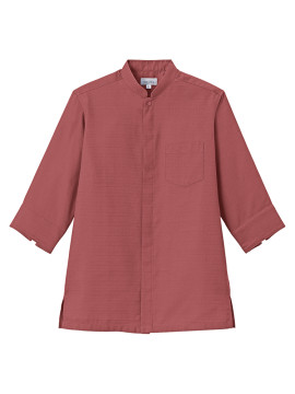 FB4579U ユニセックス高通気スタンドカラーシャツ 拡大図