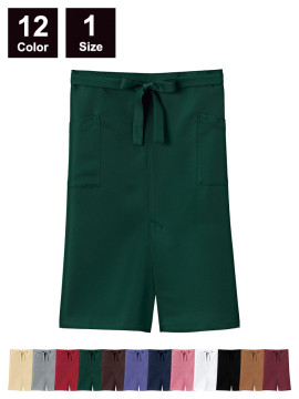 FK7207 スリット入りソムリエエプロン