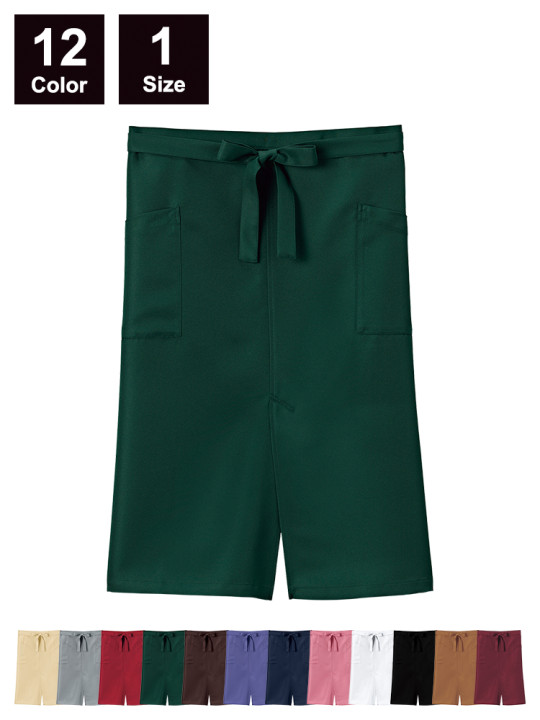 FK7207 スリット入りソムリエエプロン