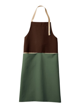 OV500922 エプロン 拡大画像 ブラウン/オリーブ/ベージュ