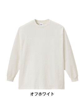 MS1171 ピグメントダイロングスリーブＴシャツ 拡大画像 オフホワイト