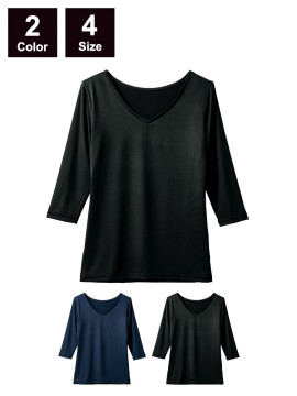 CK-MZ50183 インナーTシャツ（7.2分袖/女性用）