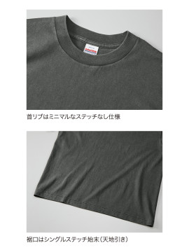 CB-4231 6.2オンス ロングスリーブ Tシャツ（2.1インチリブ）詳細