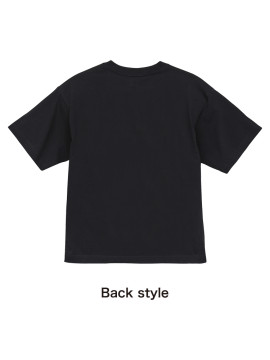 CB-5005 5.6オンス ボクシー クロップド Tシャツ バックスタイル